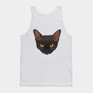 Devon Rex Black Tank Top